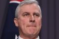 Small Business Minister Michael McCormack at a press conference at Parliament House Canberra on Wednesday.