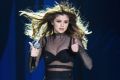 Smooth operation: Selena Gomez performs on the Revival Tour.