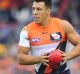 Set for return: Giants midfield star Dylan Shiel  is pushing for selection this weekend.