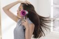 The Dyson Supersonic hair dryer has a unique look.