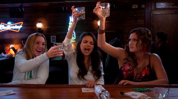 Kristen Bell, Mila Kunis and Kathryn Hahn make a series of highly codified transgressions in <i>Bad Moms</i>.