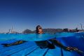 Brazilian Olympic swimmer Felipe Silva trains during the Maria Lenk Trophy competition at the test event for the Rio Games.