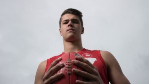 Hawks recruit Ryan Burton will debut on Saturday.