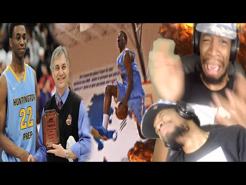 CRAZY DISAPPEARING DUNK!! ANDREW WIGGINS SENIOR HOOPMIXTAPE REACTION!!