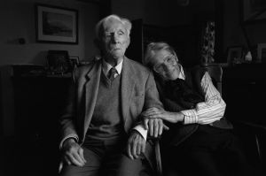 Alec Campbell with his wife Kathleen in their Hobart home.