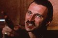 Robert Carlyle brings Begbie to life in the film of Trainspotting.