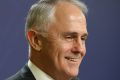 Prime Minister Malcolm Turnbull has no trouble filling in his census form online on Tuesday night. 