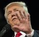 Donald Trump, 2016 Republican presidential nominee, speaks during a campaign rally at the Erie Insurance Arena in Erie, ...