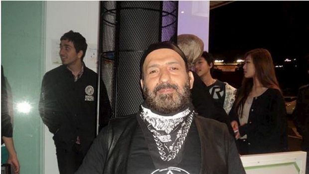 Man Monis in Rebels bikie garb.