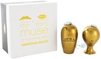 Jonathan Adler   Mr. & Mrs. Muse Ornament Set - Gold