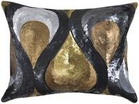 Jonathan Adler   Nico Metallic Drops Pillow - Metallic