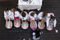 Friends celebrate Jarrah O'Connor's eighth birthday party: the "crazy-popular" trend for pampering at girls' parties ...