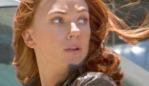 DW2K0A CAPTAIN AMERICA : THE WINTER SOLDIER 2014 Walt Disney Studios film with Scarlett Johansson as Natasha Romanoff/Black Widow