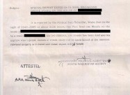 Official letter obtained by Civic revealing civilian deaths on January 23 2009