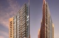 A render of the St Leonards Square development in Sydney. 