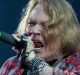 Axl Rose of AC/DC performs at Queen Elizabeth Olympic Park in London.