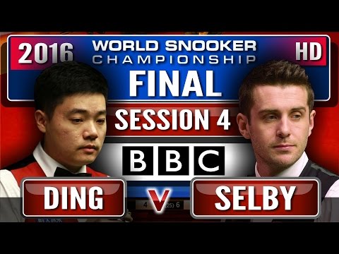 DING Junhui 丁俊晖 vs Mark SELBY [BBC] ᴴᴰ FINAL 2016 World Snooker Championship Session 4