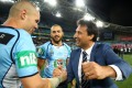 Blues coach Laurie Daley.