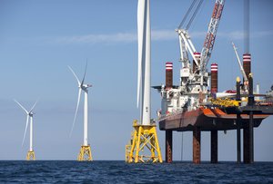 First American Offshore Wind Farm Nearly Complete