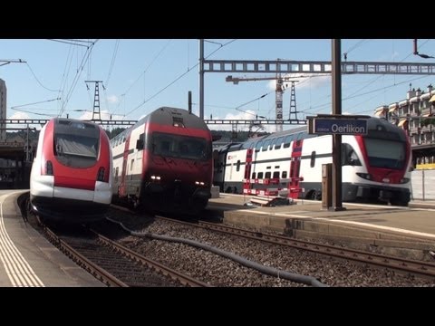 Zug um Zug - Zürich Oerlikon am Limit - DML 2014 - Zug,trainfart,train