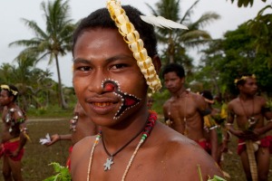Invigorating: Dancers on Trobriand Island, Papua New Guinea.