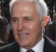 Prime Minister Malcolm Turnbull's first major post-election speech on the economy was disrupted by protesters, ...