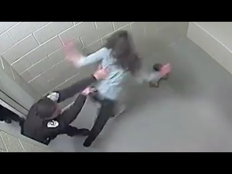 Woman's Face Shattered By Cop In Cell Following DUI [GRAPHIC VIDEO]