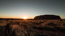 Sunrise at Uluru