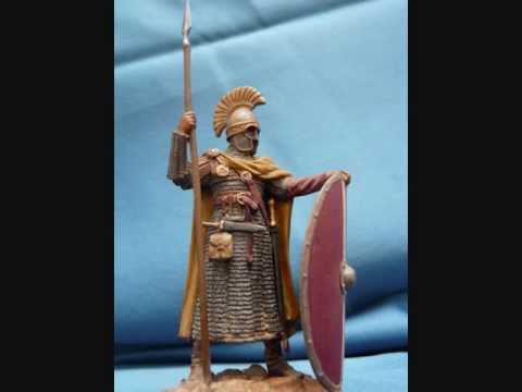 Romeo Models Byzantine Infantry Officer, 6th century A.D. in 54mm scale