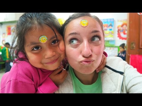 Brooklyn Eats Guinea Pig? | Building Schools in Peru | Brooklyn and Bailey