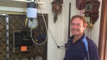 Barry Kalms is the only watchmaker in far north Queensland.