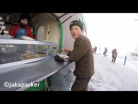 Pyongyang Street Food - North Korea