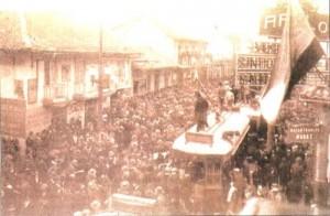 General strike, Peru, 1933.