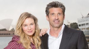 Renee Zellweger and Bridget Jones franchise newcomer Patrick Dempsey in Sydney. 