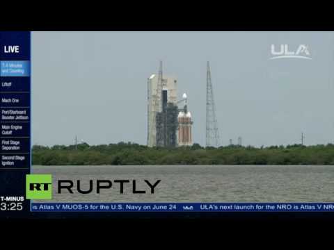 LIVE: ULA Delta IV Heavy launches NRO communications satellite