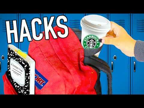 Weird Back To School Life Hacks EVERY Student Should Know!