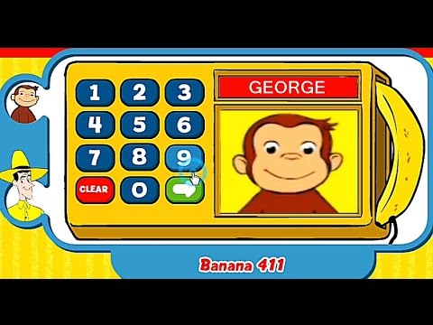 CURIOUS GEORGE Dials Telephone And Knows His Numbers