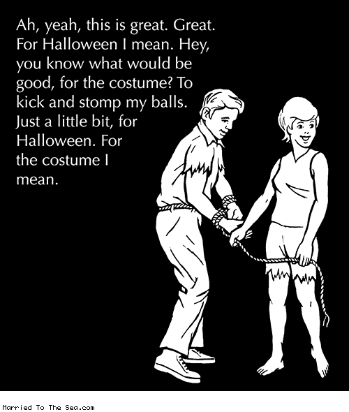 Natalie Dee comic: great for halloween * Text: 