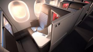 Delta will roll out their new business class private suites next year.