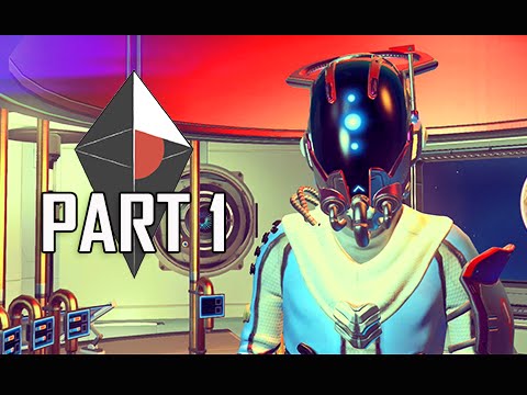 No Man's Sky Walkthrough Part 1 - Pulse Engine & Hyperdrive (PS4 Let's Play Commentary)