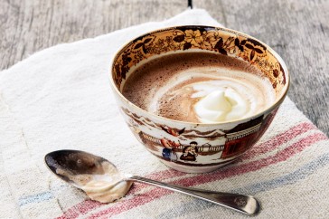 Weeknight Belgian hot chocolate