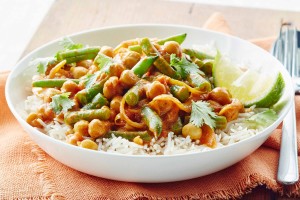 Vegan chickpea tikka masala