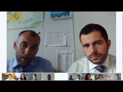 EUChat Hangout European Commission Spokespersons Olivier Bailly Simon O´Connor