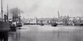 1890s Aberdeen viewed from the river