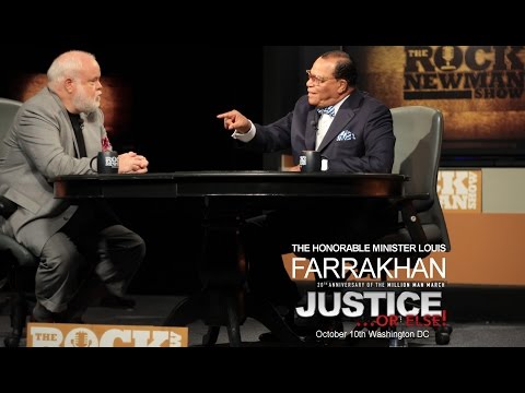 Minister Louis Farrakhan on The Rock Newman Show 2015