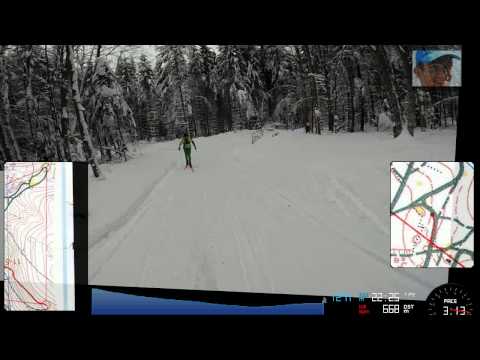 Analyze my orienteering #25 (HD) [Ski-orienteering by Stanimir Belomazhev]