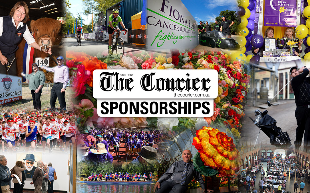 SPONSORSHIP: The Courier sponsorship requests