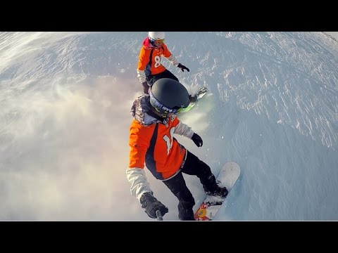 Snowboarding Freestyle at 12,000 Feet!