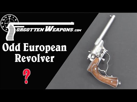 Strange Unique European Revolver