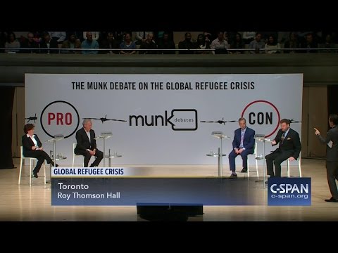 Mark Steyn & Nigel Farage vs. Louise Arbour & Simon Schama - Global Refuge Crisis Debate